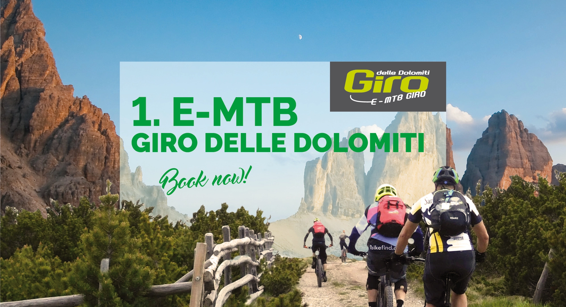 1. E-Mountainbike Giro delle Dolomiti - Cycling in the Dolomites